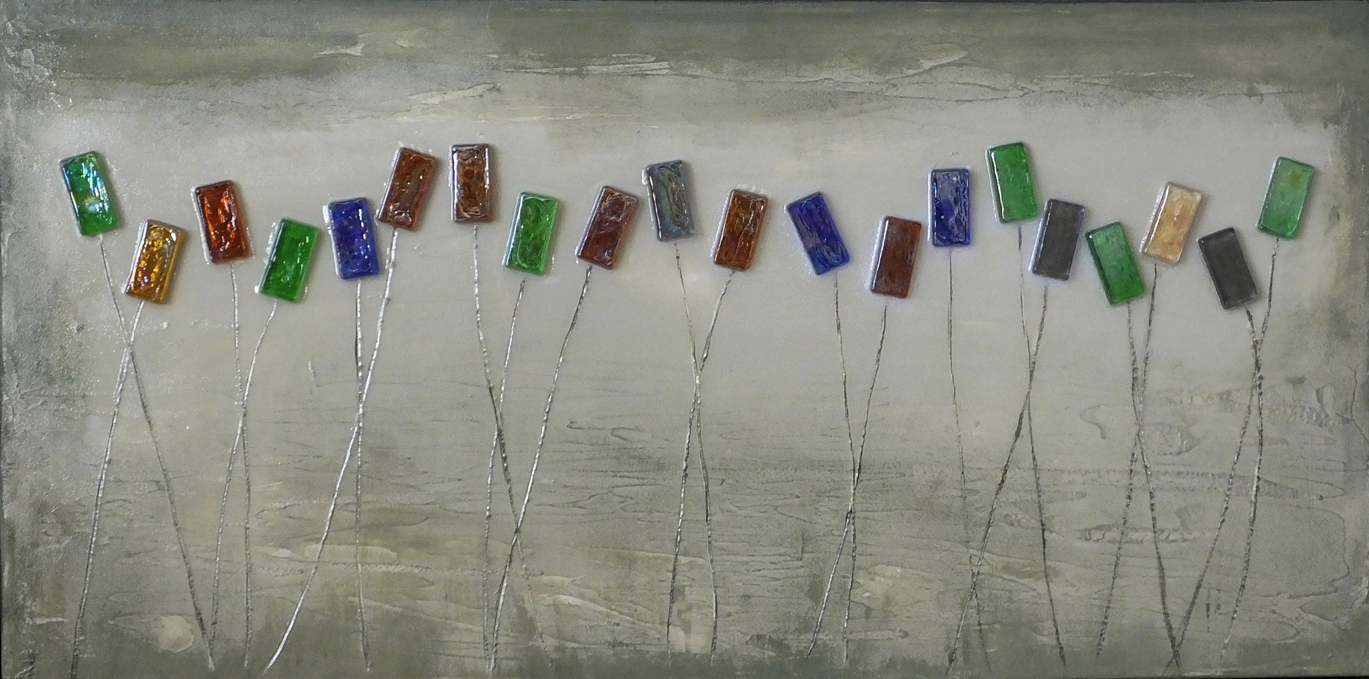 Painting: The Lollipop Garden by Lynda Pogue