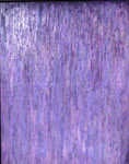 Photo of painting, Purple Reign, by Lynda Pogue.